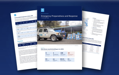 WHO Kenya Health Emergencies